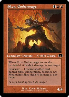 Skoa, Embermage (Retro Frame) - Modern Horizons 3 (MH3) Modern Horizons 3-Foil