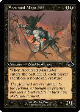 Accursed Marauder (Retro Frame) - Modern Horizons 3 (MH3)
Modern Horizons 3 Foil