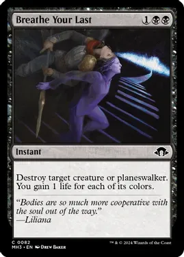 Breathe Your Last - Modern Horizons 3 (MH3)
Modern Horizons 3 Foil