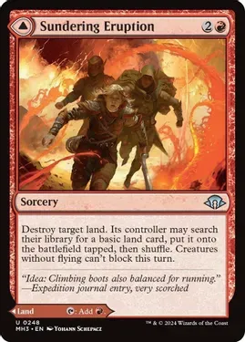 Sundering Eruption - Modern Horizons 3 (MH3) Modern Horizons 3 Foil
