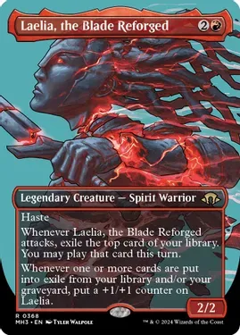SJ Laelia, the Blade Reforged (Borderless) - Modern Horizons 3 (MH3)
Modern Horizons 3 Foil