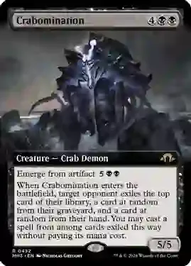 Crabomination (Extended Art) - Modern Horizons 3 (MH3)
Modern Horizons 3