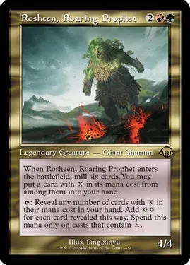 SJ Rosheen, Roaring Prophet (Retro Frame) - Modern Horizons 3 (MH3)
Modern Horizons 3 Foil