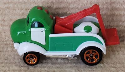 SH Yoshi Hot Wheels Mario Bros Nintendo Suelto 2017
