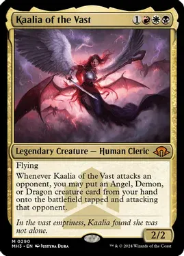 SJ Kaalia of the Vast - Modern Horizons 3 (MH3)
Modern Horizons 3 Foil