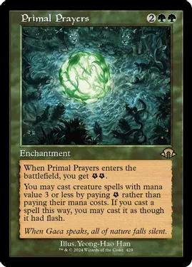 SJ Primal Prayers (Retro Frame) - Modern Horizons 3 (MH3)
Modern Horizons 3