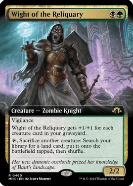 SJ Wight of the Reliquary (Extended Art) - Modern Horizons 3 (MH3)
Modern Horizons 3 Foil