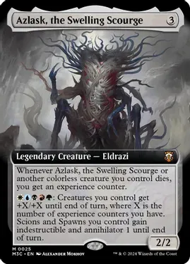 Azlask, the Swelling Scourge (Extended Art) - Commander: Modern Horizons 3 (M3C) Commander: Modern Horizons Foil