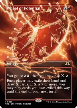 SJ Wheel of Potential (Borderless) - Modern Horizons 3 (MH3)
Modern Horizons 3