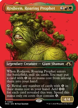 Rosheen, Roaring Prophet (Borderless) - Modern Horizons 3 (MH3)
Modern Horizons 3