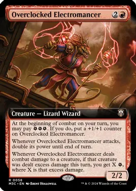 Overclocked Electromancer (Extended Art) - Commander: Modern Horizons 3 (M3C)
Commander: Modern Horizons 3