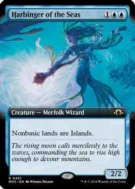 SJ Harbinger of the Seas (Extended Art) - Modern Horizons 3 (MH3) Modern Horizons 3
