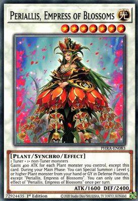 Periallis, Empress of Blossoms - PHRA-EN083 - Common 1st Edition Phantom Rage 1st Edition Singles [PHRA] -español-