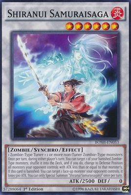 Shiranui Samuraisaga - BOSH-EN053 - Common 1st Edition Breakers of Shadow 1st Edition Singles -español-