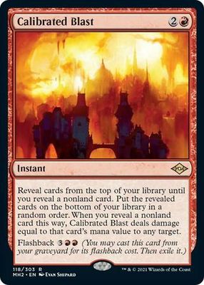 Calibrated Blast 118/303 Modern Horizons 2 Singles