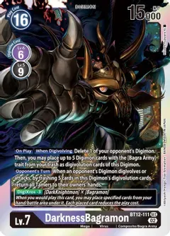 SJ DarknessBagramon - Across Time (BT12)
Across Time Foil