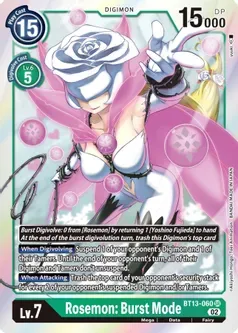 SJ Rosemon: Burst Mode - Versus Royal Knights (BT13)
Versus Royal Knights Foil