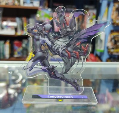 SJ Ladydevimon Acrilico Digimon TCG