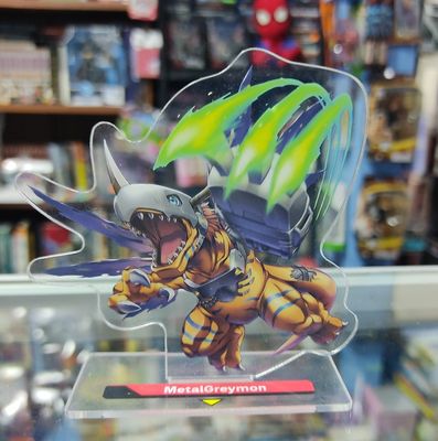 SJ Metalgreymon Acrilico Digimon TCG