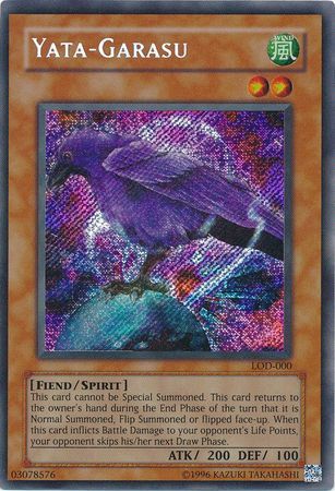 SJ Yata-Garasu - LOD-000 - Secret Rare Unlimited
Legacy of Darkness [LOD] Unlimited Singles