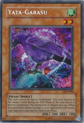 SJ Yata-Garasu - LOD-000 - Secret Rare Unlimited
Legacy of Darkness [LOD] Unlimited Singles