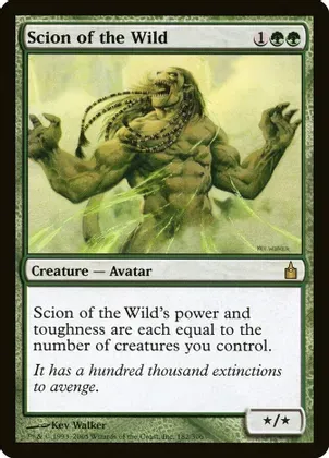 Scion of the Wild - Ravnica: City of Guilds (RAV)
Ravnica: City of Guilds