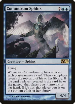 Conundrum Sphinx - Magic 2011 (M11) (M11)
Magic 2011 (M11) Foil