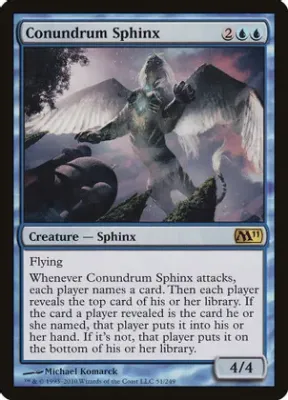 Conundrum Sphinx - Magic 2011 (M11) (M11)
Magic 2011 (M11) Foil