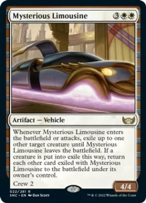 Mysterious Limousine - Streets of New Capenna (SNC)
Streets of New Capenna Foil