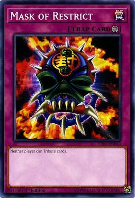 SJ Mask of Restrict - SR07-EN040 - Common 1st EditionStructure Deck: Zombie Horde Singles (Español)