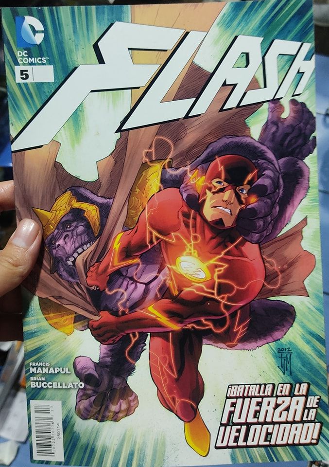 TS TS Flash Issue 5 DC Comics Español Batalla en la Fuerza de la Velocidad