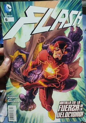 TS TS Flash Issue 5 DC Comics Español Batalla en la Fuerza de la Velocidad