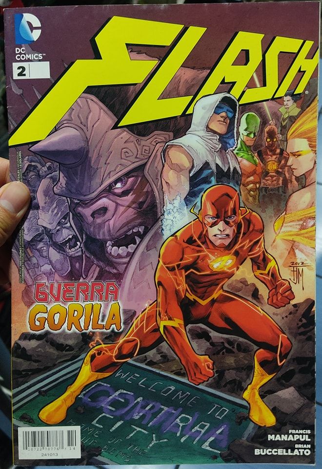 TS Flash Issue 2 DC Comics (Español) Guerra Gorila
