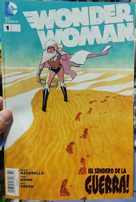 TS Wonder Woman Issue 1 DC Comics Español