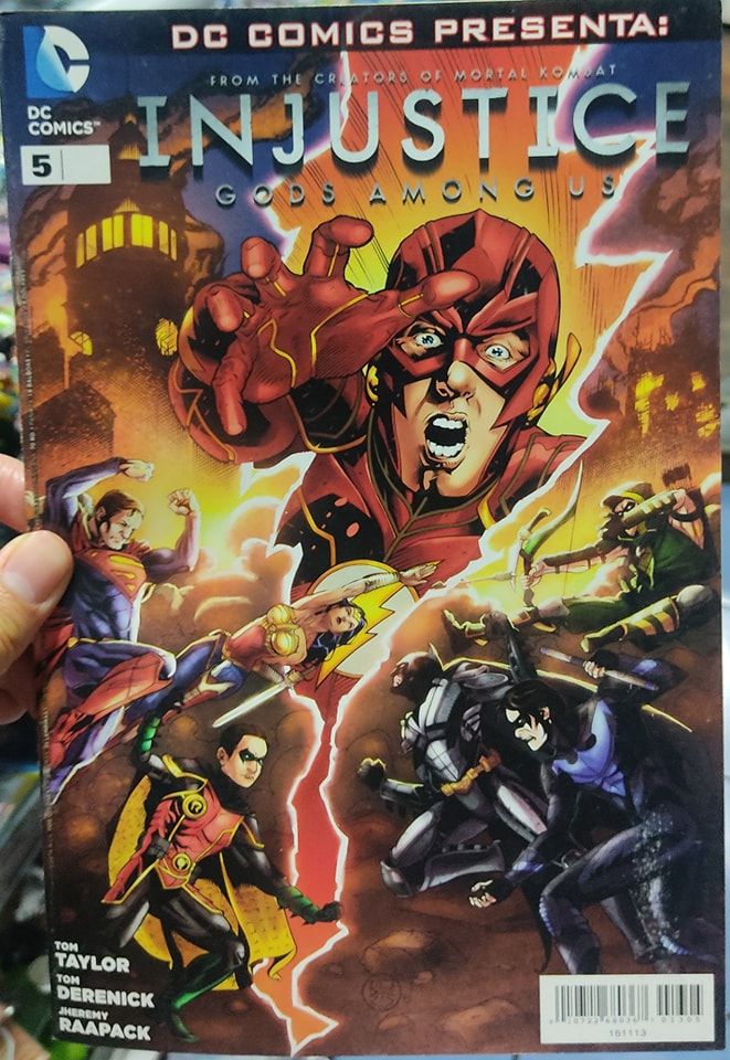 TS Injustice Issue 5 DC Comics (Español)