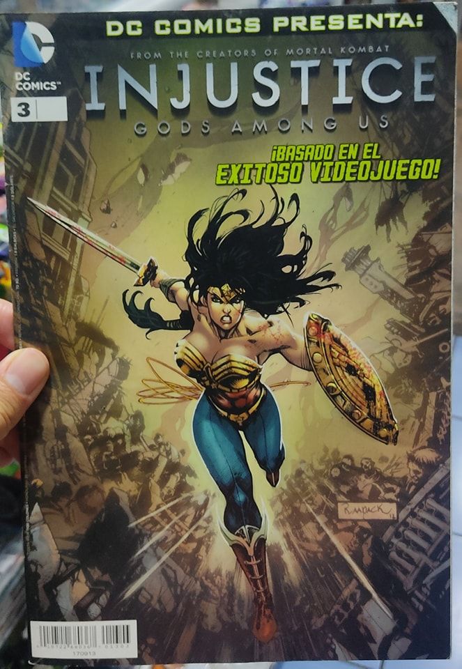 TS Injustice Issue 3 DC Comics (Español)