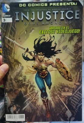 TS Injustice Issue 3 DC Comics (Español)