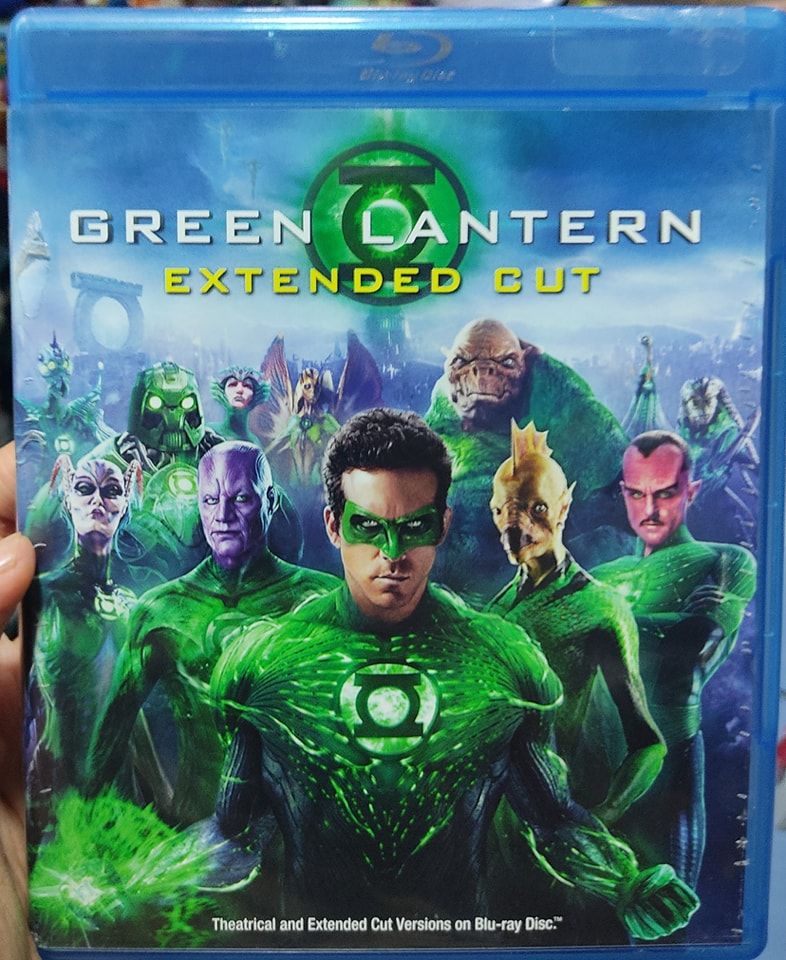 BA1 Green Lantern Directors Cut Blu Ray Original Usado Completo