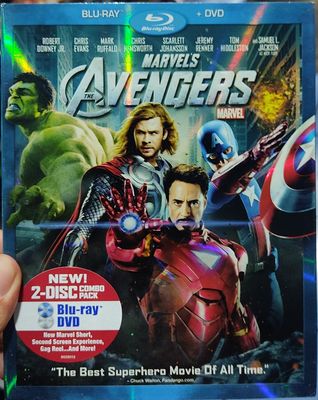 BA1 Avengers Blu Ray Original Usado Completo