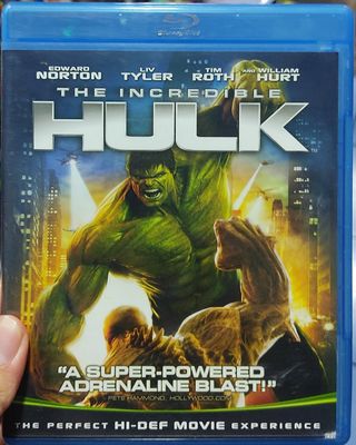 BA1 The Incredible Hulk Blu Ray Original Usado Completo