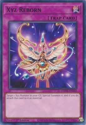 Xyz Reborn - AMDE-EN060 - Rare 1st Edition Amazing Defenders 1st Edition Singles (espanol)