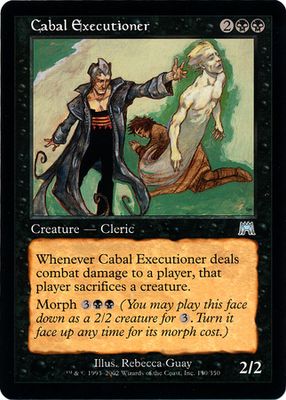 Cabal Executioner 130/350 - Onslaught Singles