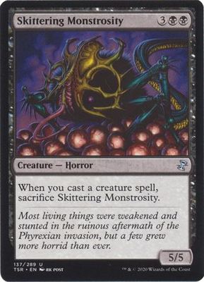 Skittering Monstrosity 137/289 - Time Spiral Remastered Singles