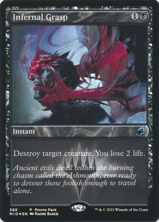 Infernal Grasp 389 - Promo Pack Foil Promo Magic: The Gathering Promo Cards (Español)