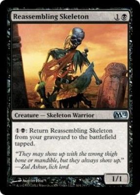 Reassembling Skeleton 104/249 - Magic 2012 (M12) Singles (Español)