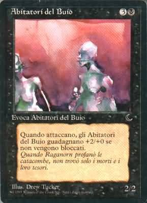 Abitatori del Buio (Murk Dwellers) The Dark (Italian) Singles