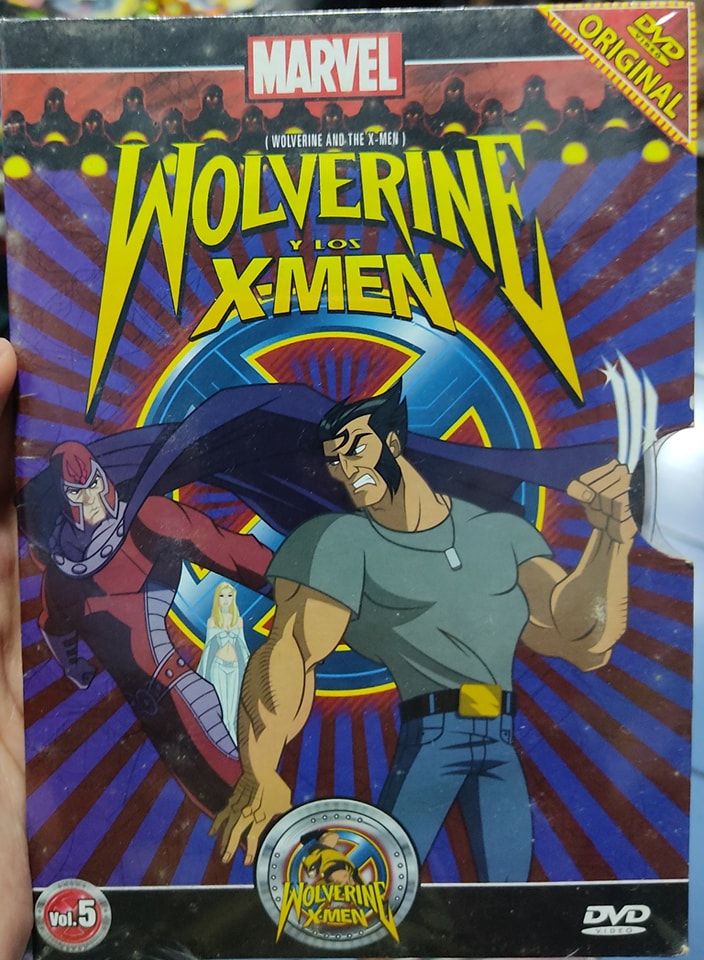BA1 Wolverine y los X Men Volumen 5 DVD Original
