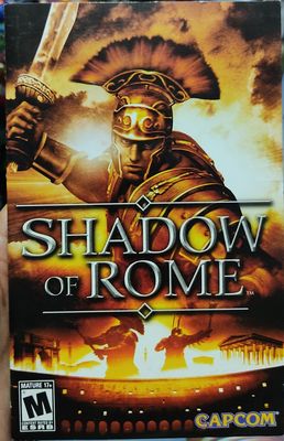BA1 Shadow of Rome Manual Playstation 2
