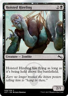 Hoisted Hireling 058/216
Unstable Singles