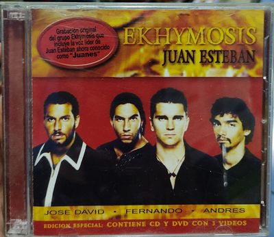 BA1 Ekhymosis Juan Esteban CD Musica Original Usado Completo